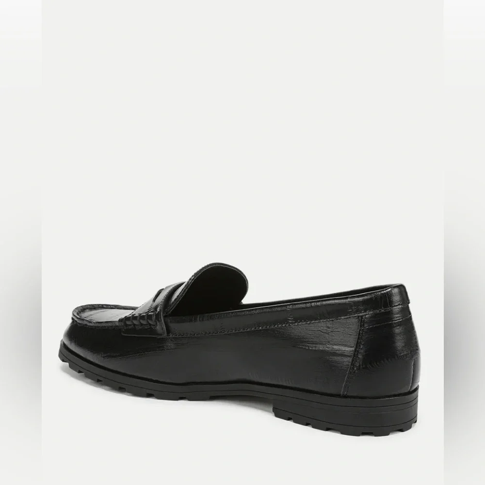 VERONICA BEARD…Penny Lug-sole Loafer…size 8….black…NWOT - Picture 2 of 5